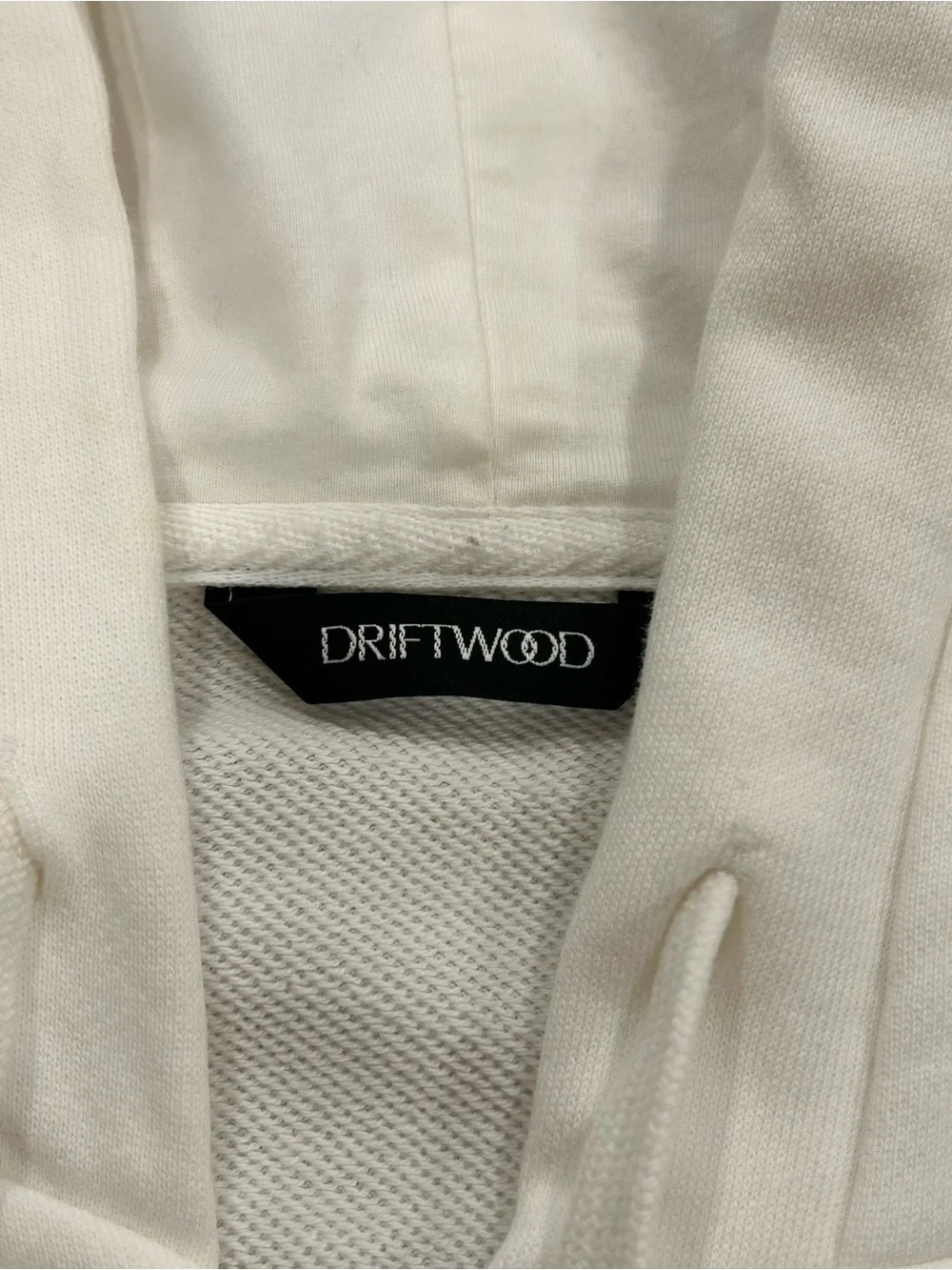 Driftwood White Zip Up Hoodie with Floral Embroidery - Sunny Garden - Picture 5 of 13